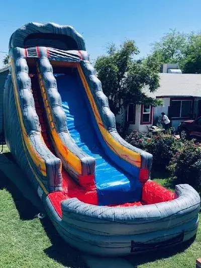 water slide