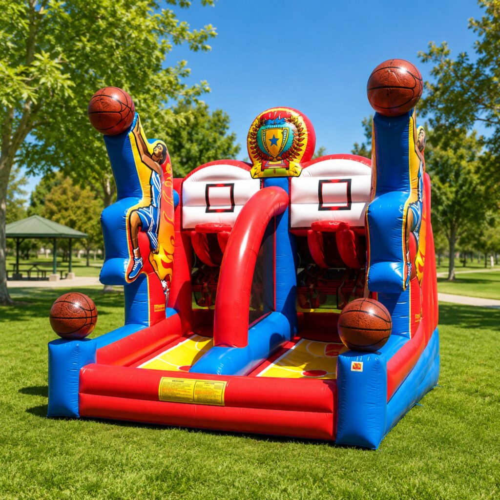 Basketball Dual Hoop Bouncer