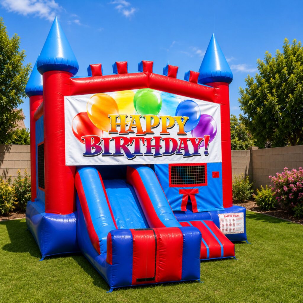 Happy Birthday 3 in 1 bouncer